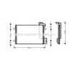 Condenseur de climatisation AVA QUALITY COOLING
