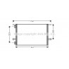 Condenseur de climatisation AVA QUALITY COOLING