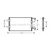 Condenseur de climatisation AVA QUALITY COOLING