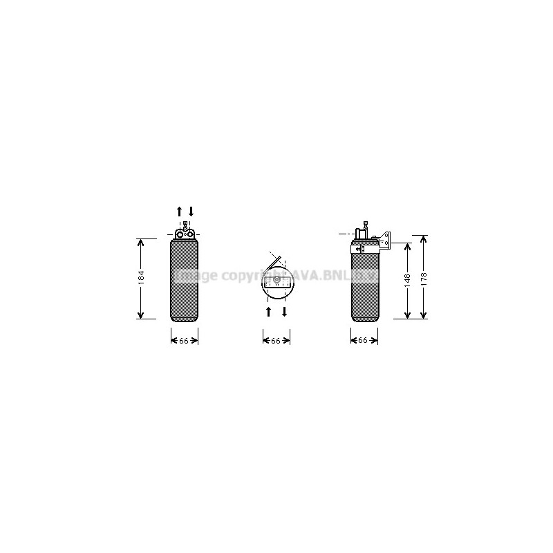 Bouteille déshydratante AVA QUALITY COOLING