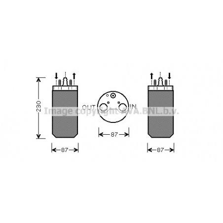 Bouteille déshydratante AVA...