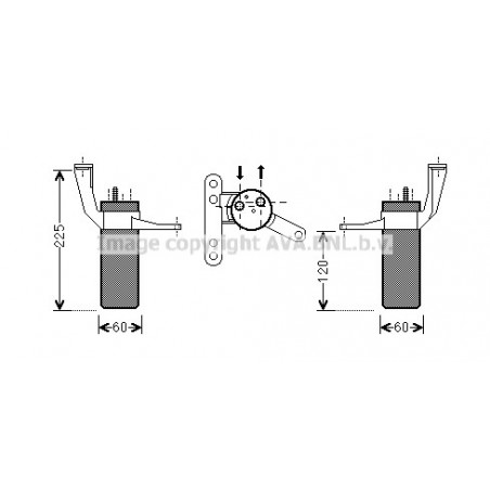 Bouteille déshydratante AVA...