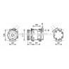 Compresseur de climatisation AVA QUALITY COOLING