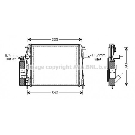 Module de refroidissement AVA QUALITY COOLING