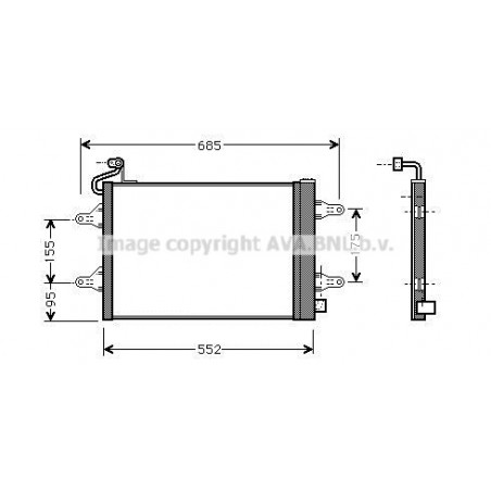 Condenseur de climatisation...