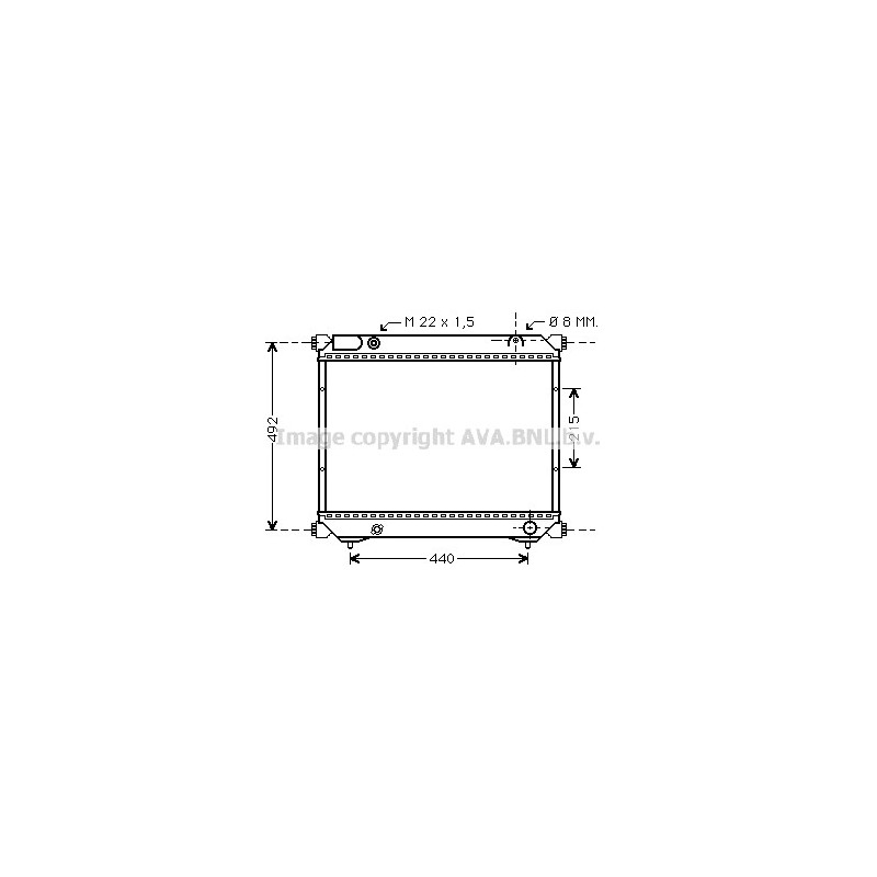 Radiateur AVA QUALITY COOLING