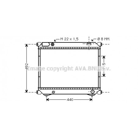 Radiateur AVA QUALITY COOLING