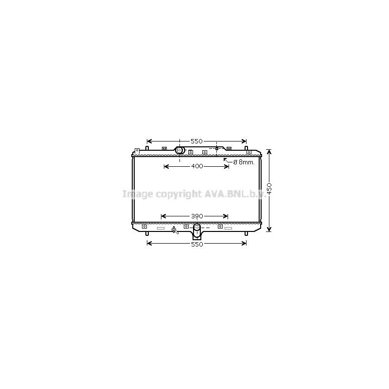 Radiateur AVA QUALITY COOLING