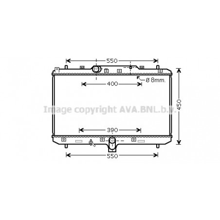 Radiateur AVA QUALITY COOLING