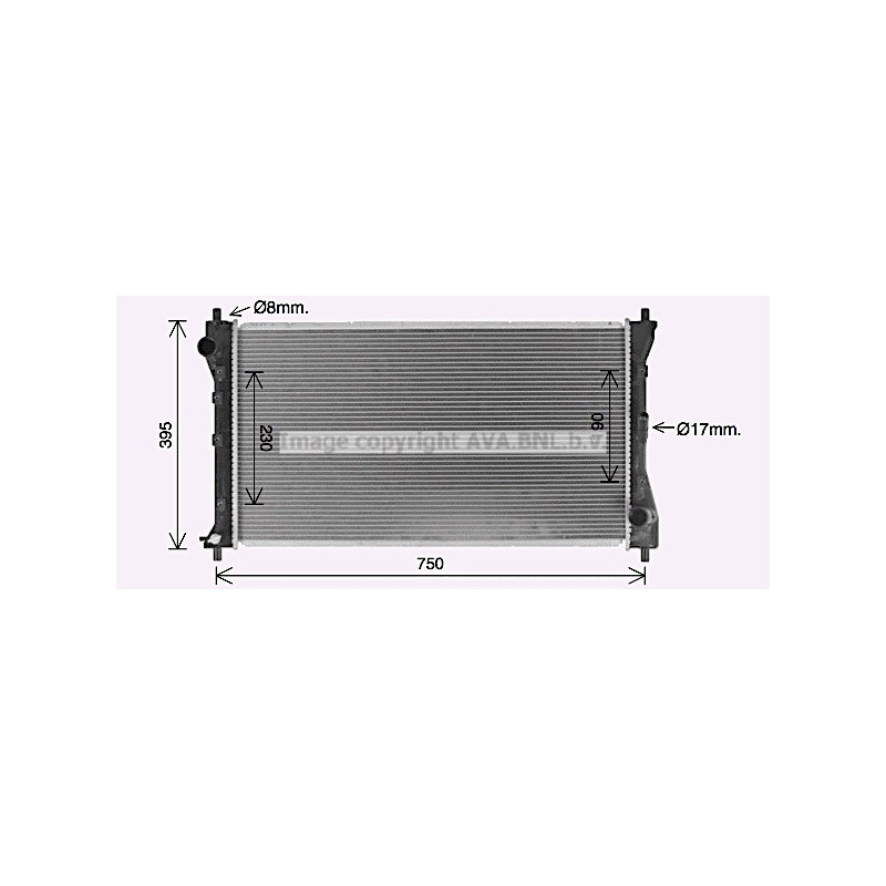 Radiateur AVA QUALITY COOLING