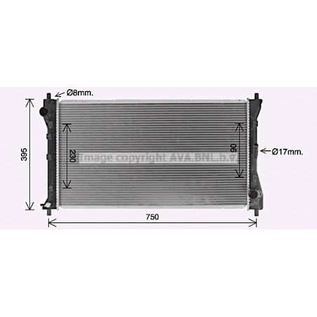Radiateur AVA QUALITY COOLING