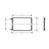 Condenseur de climatisation AVA QUALITY COOLING