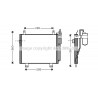 Condenseur de climatisation AVA QUALITY COOLING