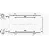 Condenseur de climatisation AVA QUALITY COOLING