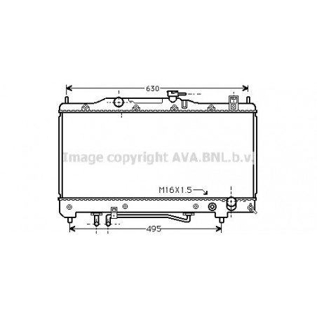 Radiateur AVA QUALITY COOLING