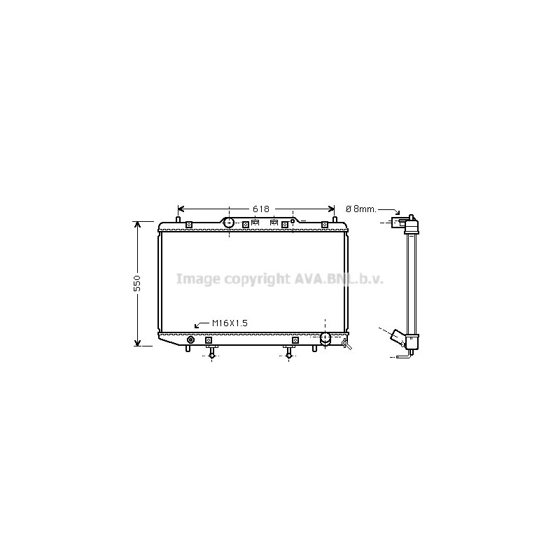 Radiateur AVA QUALITY COOLING