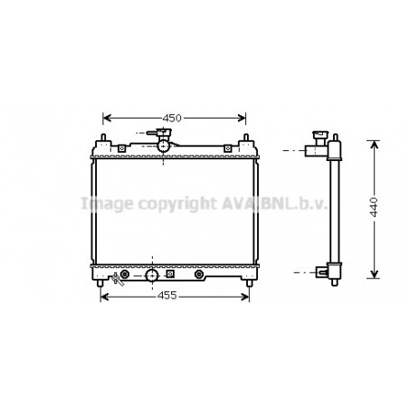 Radiateur AVA QUALITY COOLING