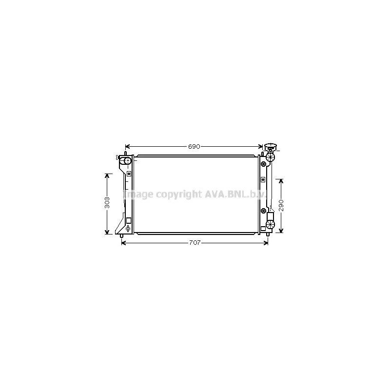 Radiateur AVA QUALITY COOLING