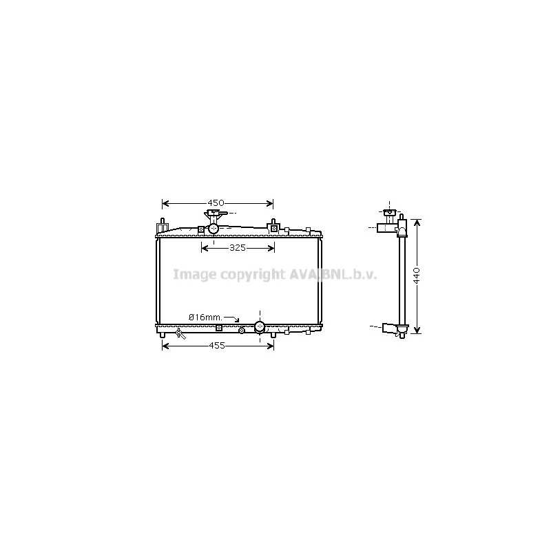 Radiateur AVA QUALITY COOLING