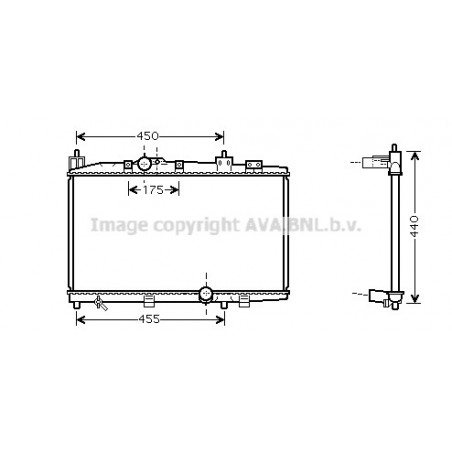 Radiateur AVA QUALITY COOLING