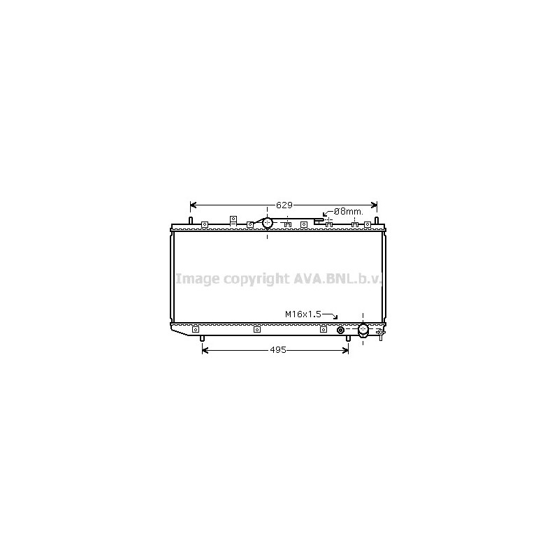Radiateur AVA QUALITY COOLING
