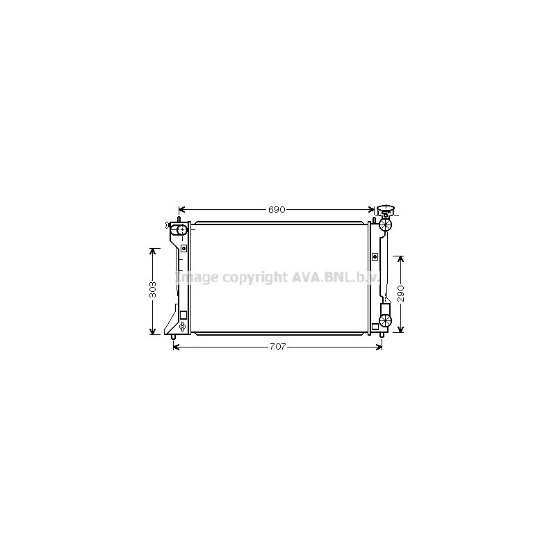 Radiateur AVA QUALITY COOLING