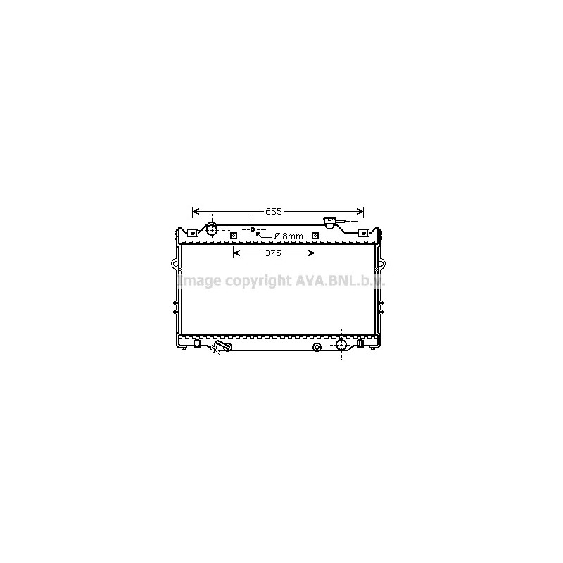 Radiateur AVA QUALITY COOLING
