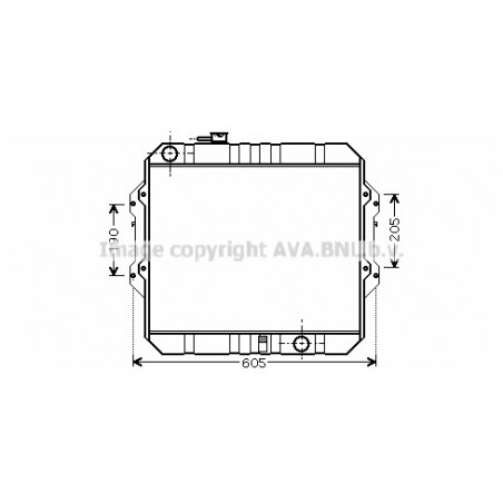 Radiateur AVA QUALITY COOLING