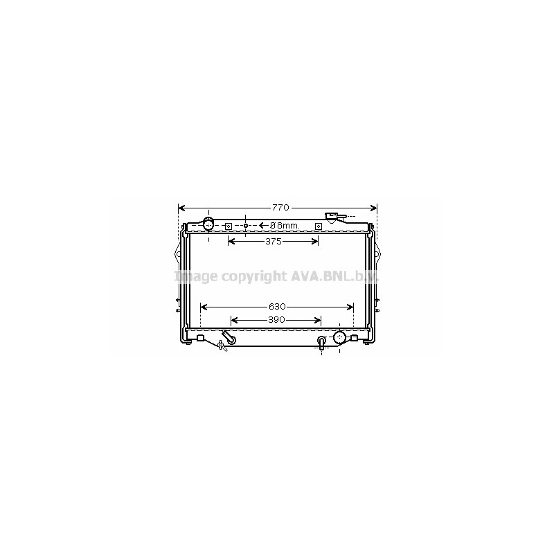 Radiateur AVA QUALITY COOLING