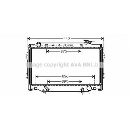 Radiateur AVA QUALITY COOLING