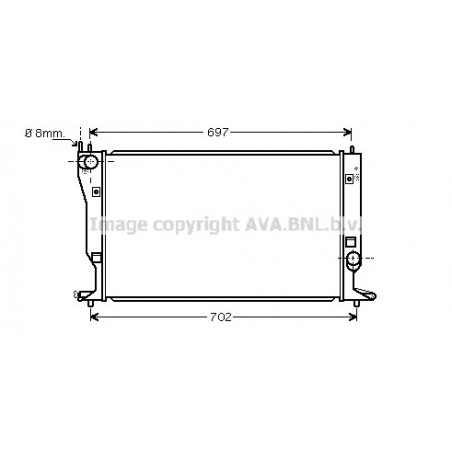 Radiateur AVA QUALITY COOLING