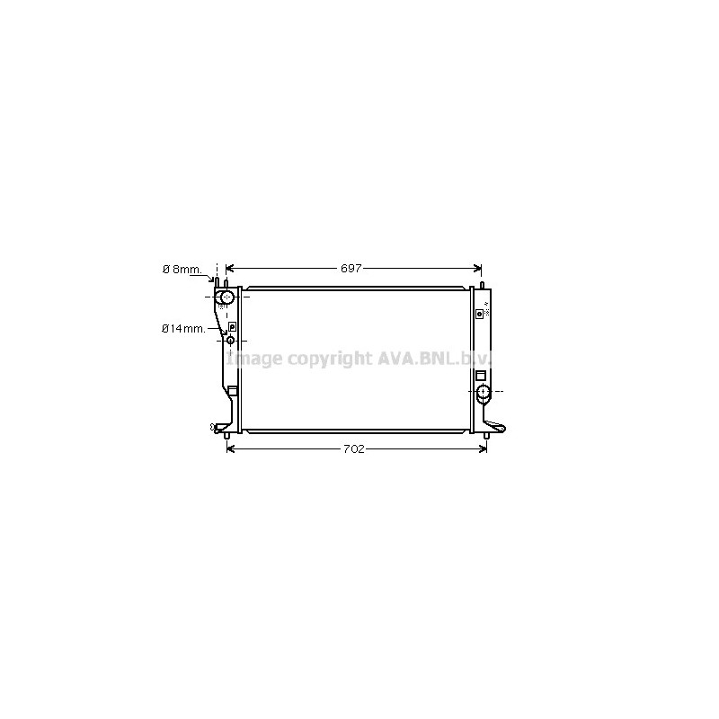 Radiateur AVA QUALITY COOLING