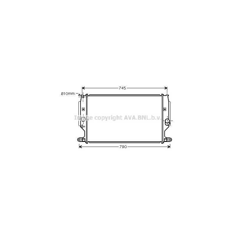 Radiateur AVA QUALITY COOLING