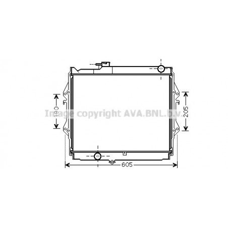 Radiateur AVA QUALITY COOLING