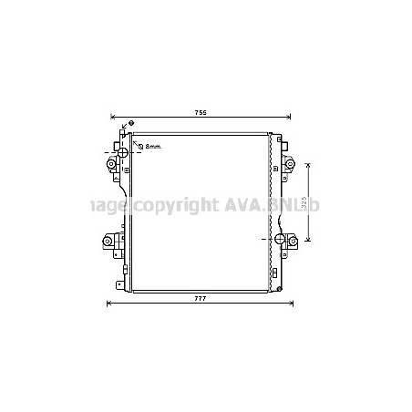 Radiateur AVA QUALITY COOLING