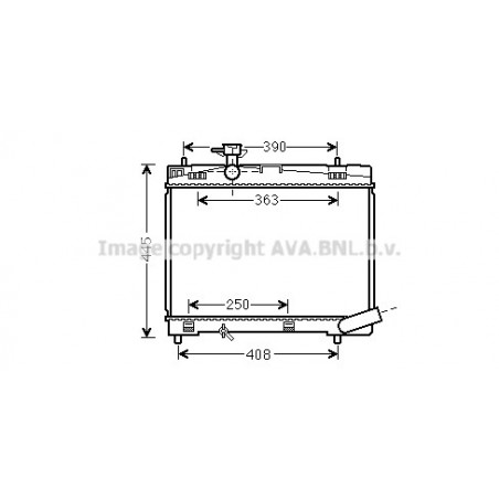 Radiateur AVA QUALITY COOLING