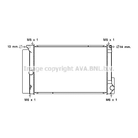 Radiateur AVA QUALITY COOLING