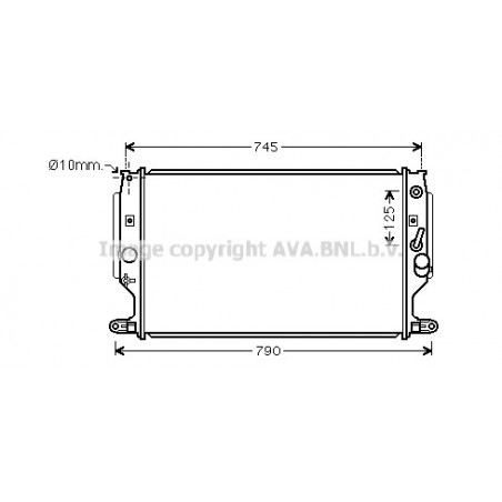 Radiateur AVA QUALITY COOLING