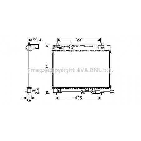 Radiateur AVA QUALITY COOLING