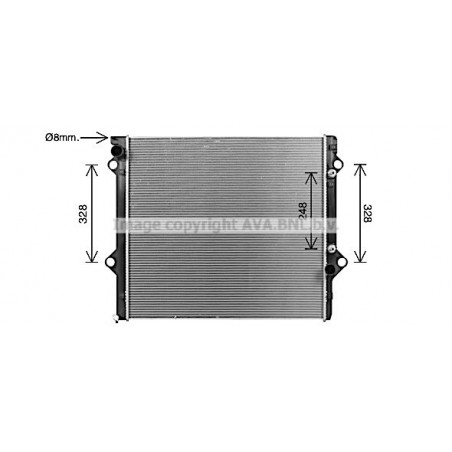 Radiateur AVA QUALITY COOLING