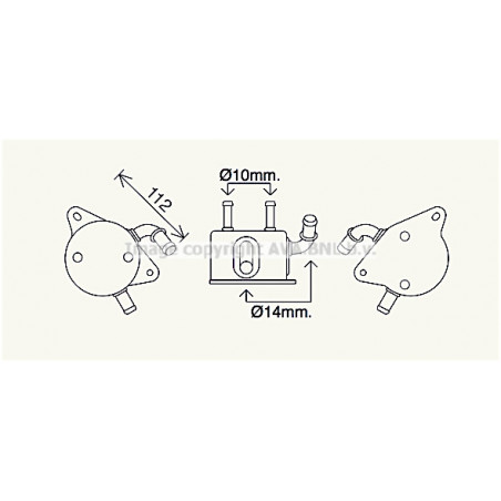 Radiateur d'huile de boite...