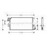 Condenseur de climatisation AVA QUALITY COOLING