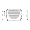 Condenseur de climatisation AVA QUALITY COOLING