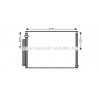Condenseur de climatisation AVA QUALITY COOLING