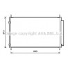 Condenseur de climatisation AVA QUALITY COOLING