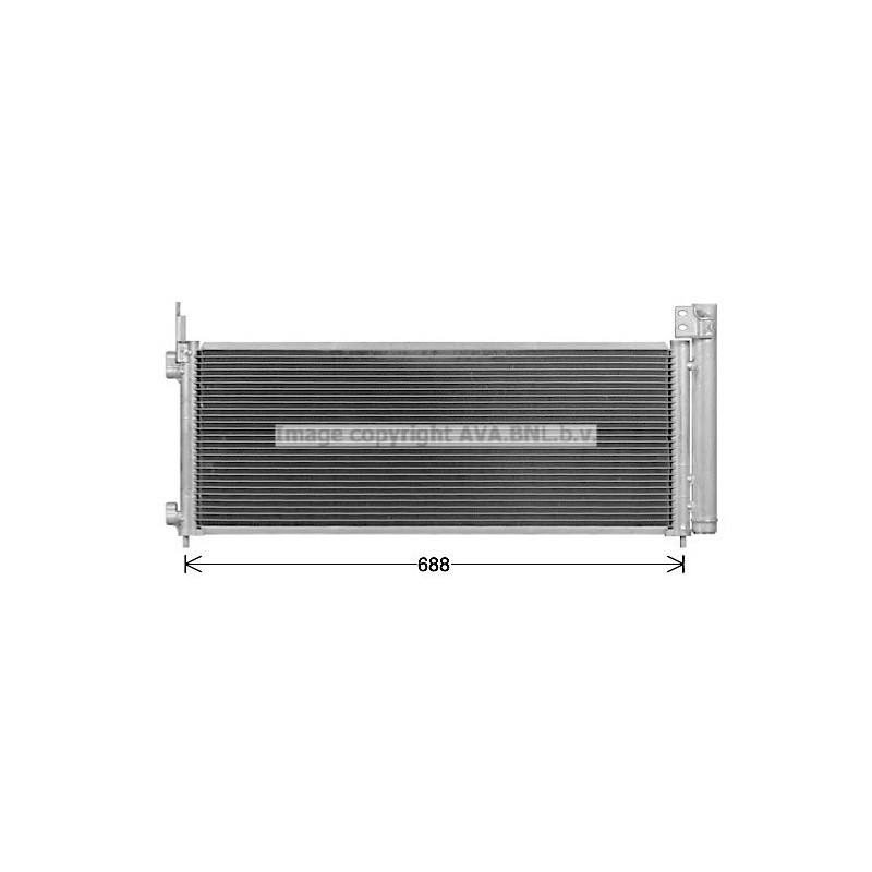Condenseur de climatisation AVA QUALITY COOLING