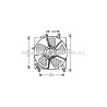 Ventilateur (refroidissement moteur) AVA QUALITY COOLING