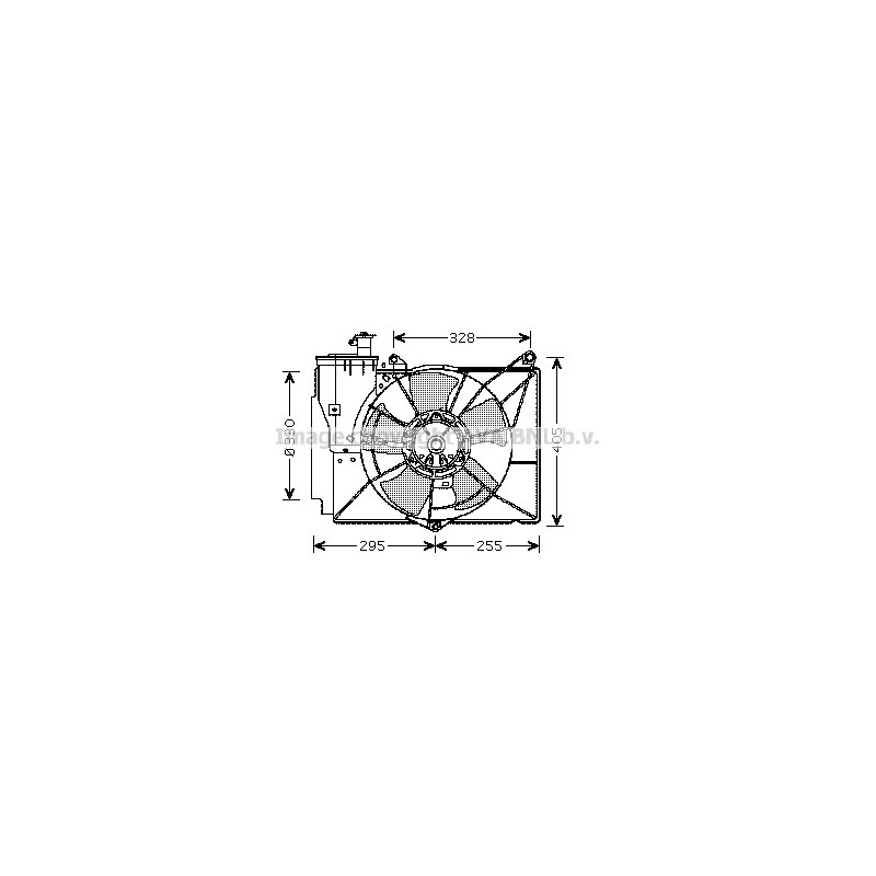 Ventilateur (refroidissement moteur) AVA QUALITY COOLING