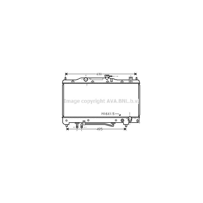 Radiateur AVA QUALITY COOLING