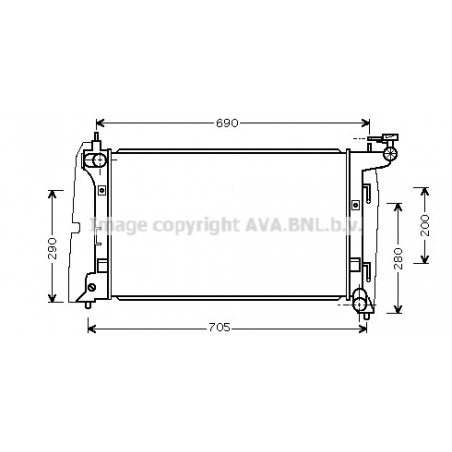 Radiateur AVA QUALITY COOLING